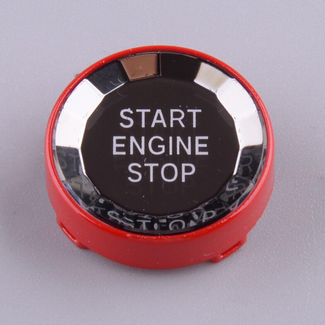 ya 6 8.24 baidi Crystal Engine Start/Stop Switch Button Cover for BMW E Chassis E60 E70 E90