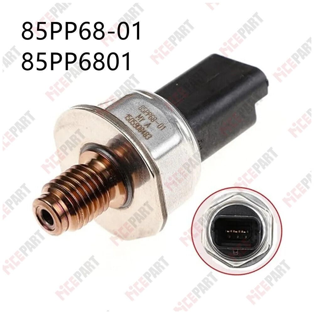 ya 6 8.24 baidi Fuel Rail Pressure Sensor 85PP6801 Compatible with Sensata for Mercedes A-Class W176