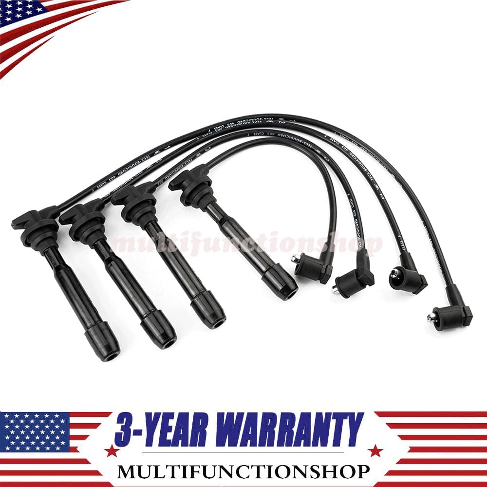 ya 7 8.24 baidi Spark Plug Wire Set 96-09 for Elantra Tiburon for Tucson Spectra 2750123B70