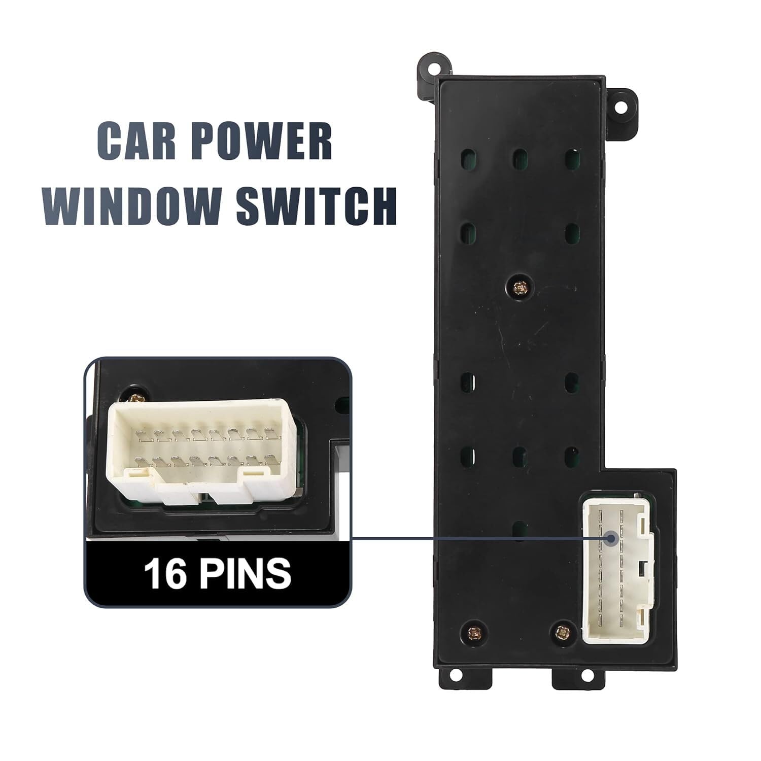 ya 4 8.8 Front Left Master Power Window Switch for Hyundai Elantra 2.0L 09-10 93570-2L010