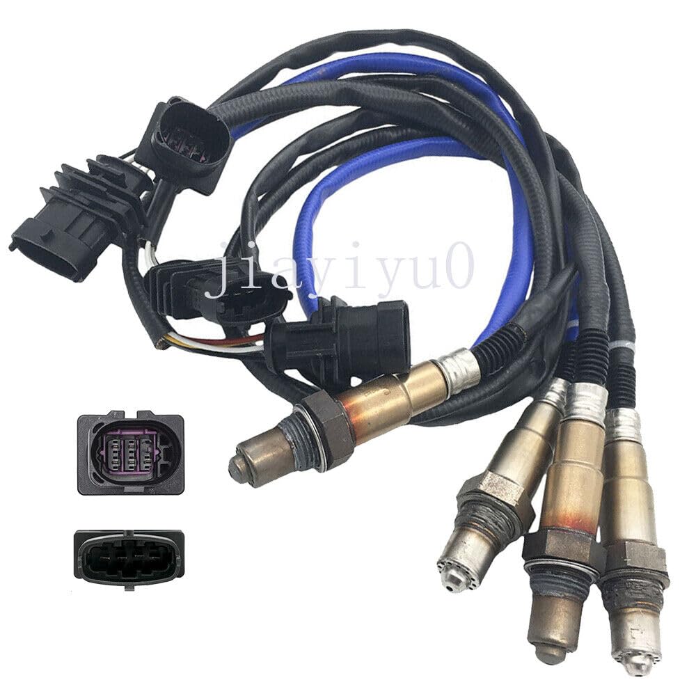 ya 4 8.8 4pcs Upper+Lower Oxygen O2 Sensor 1&2 for 2014-2020 for Maserati Ghibli S Q4 3.0L