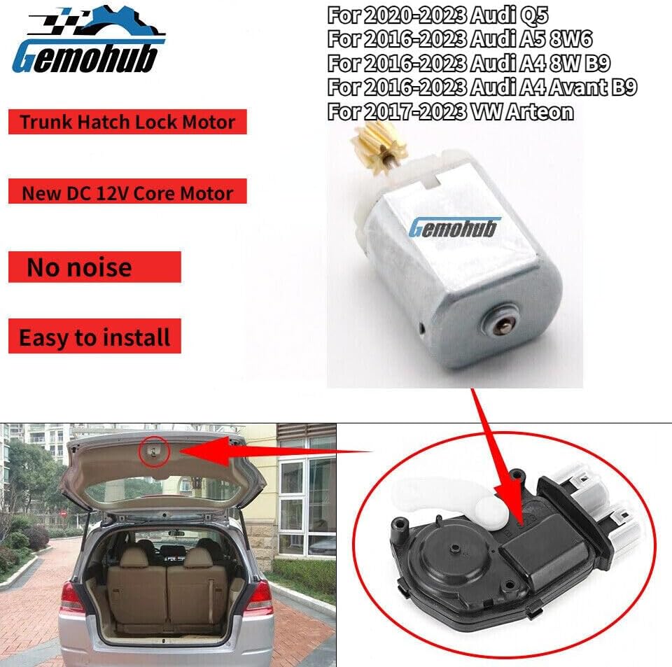 ya 5 8.24 baidi Trunk Hatch Locking Motor for Audi Q5 A5 8W6 A4 8W B9 A4 Avant B9 for VW Arteon