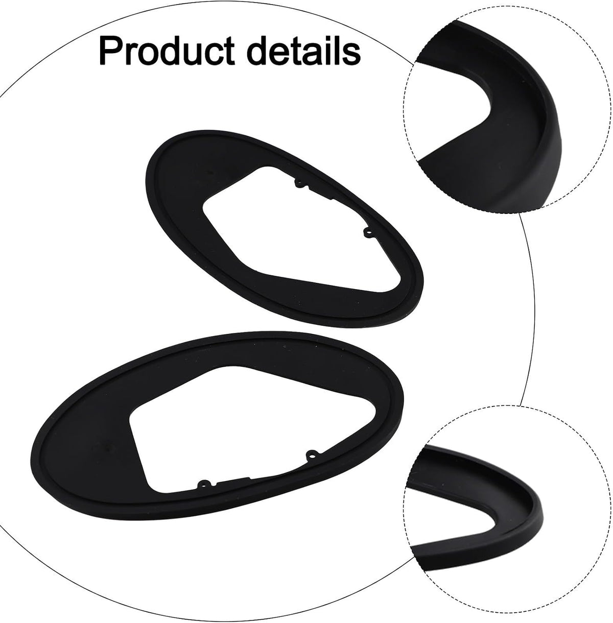ya 23 10.7 baidi Pair Side View Mirror Seal For for BMW For for Mini R50 R52 R53 2002-08 51167058083 New