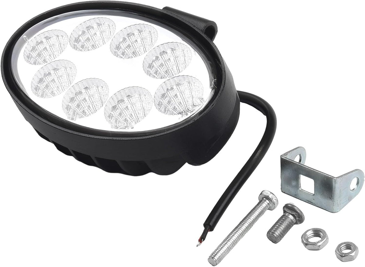 ya 13 9.15 baidi 60W-LED Work Light Fog Light Truck OffRoad Pods Driving Tractor 12V24V Oval Ligh