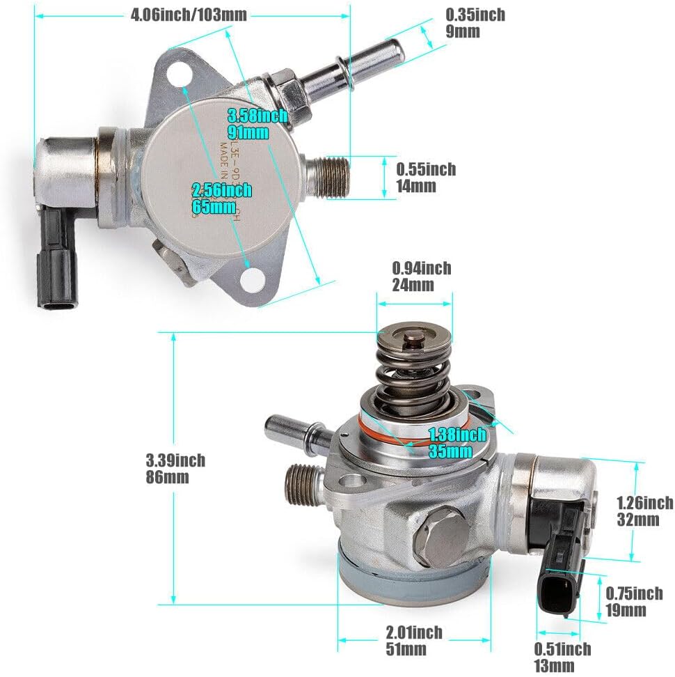 ya 4 8.8.2 High Pressure Fuel Pump for Ford EXPEDITION 3.5L Ecoboost Engines 2016-2017 AU