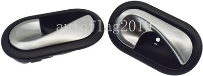 ya 4 8.24 baidi Interior Door Handle 4-Piece Set FL FR RL RR for Renault Megane MK2 2002-2008