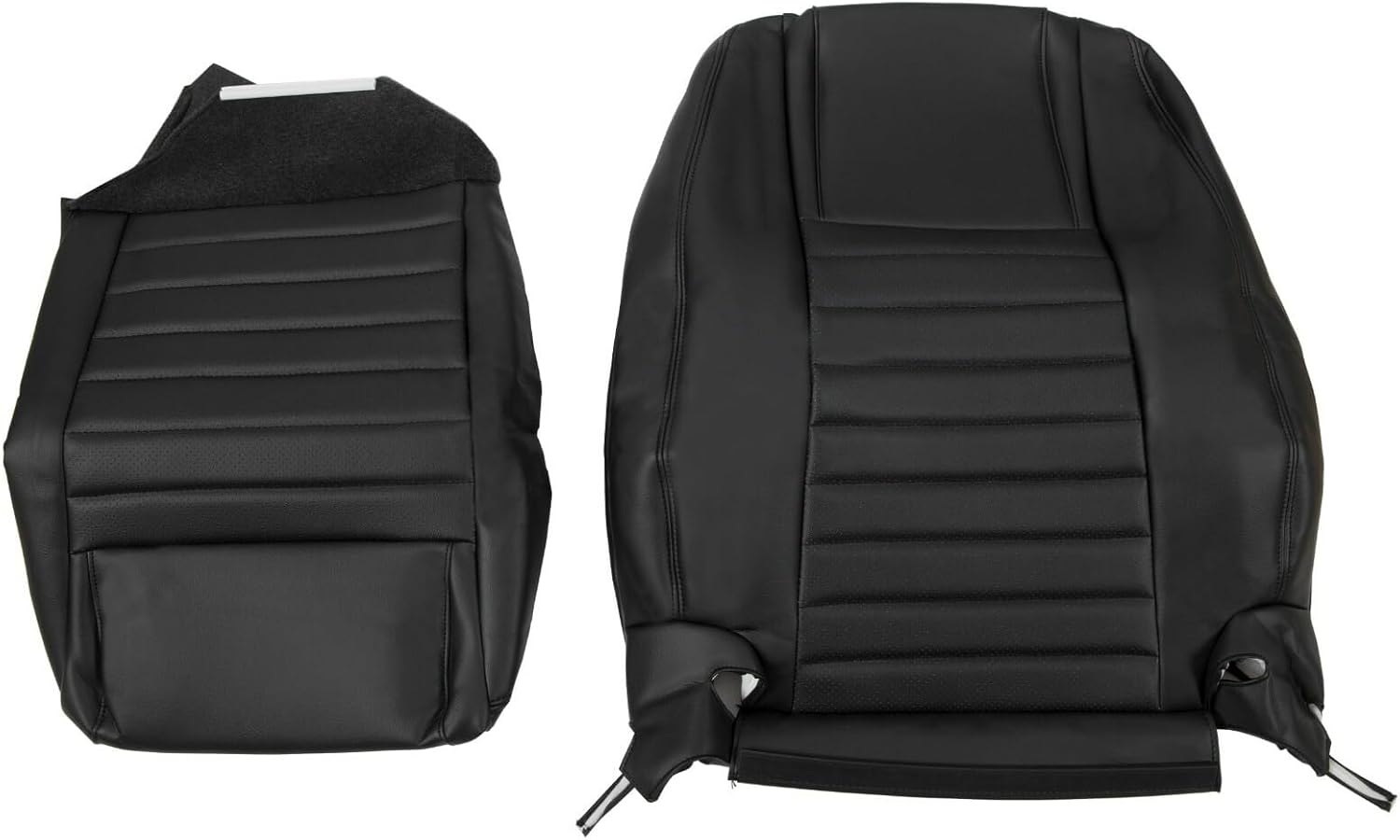 ya 5 8.24 baidi For 2007-09 for Ford for Mustang Driver Bottom-Top Lean Back Perforated for SEAT Cover Black