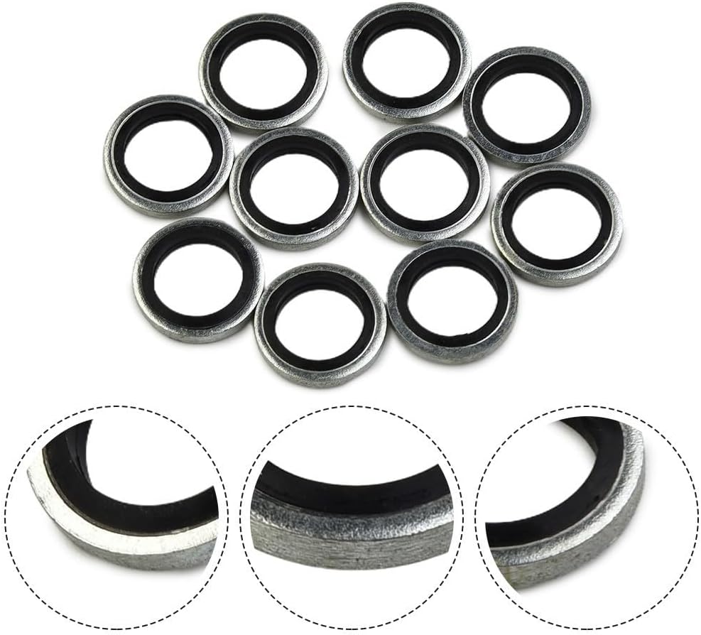 ya 28 10.13 zhengce Banjo 10pcs Washers Bolt Calipers Sealed Steel & Rubber Hot Sale New
