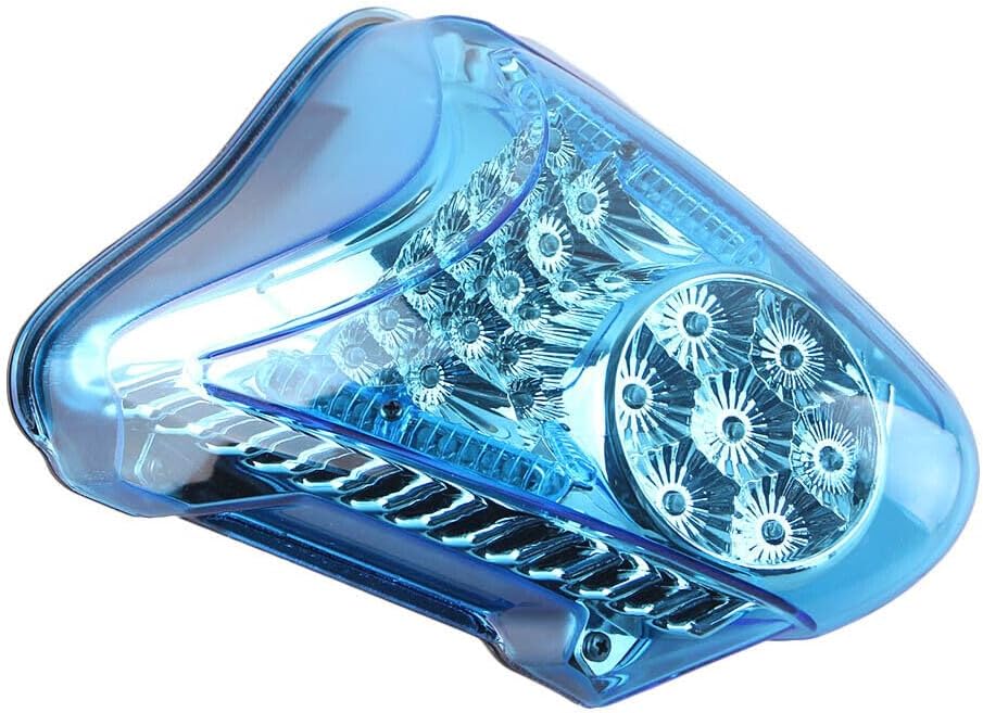 ya 4 8.10 Blue Rear LED Taillight for Suzuki Hayabusa GSX1300R 2008-2013 2009 2010 11 12
