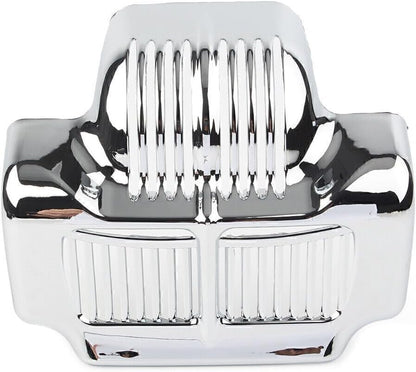 ya 4 8.14 Oil Cooler Cover for Harley Touring Electra Road Street Glide 2011-15 12 Chrome