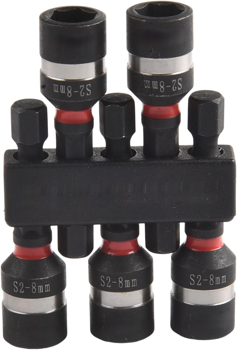 ya 14 9.20 baidi Magnetic Nut Socket Bit Set for Power Drills 5 Hex Shank Drivers and Adapters-1