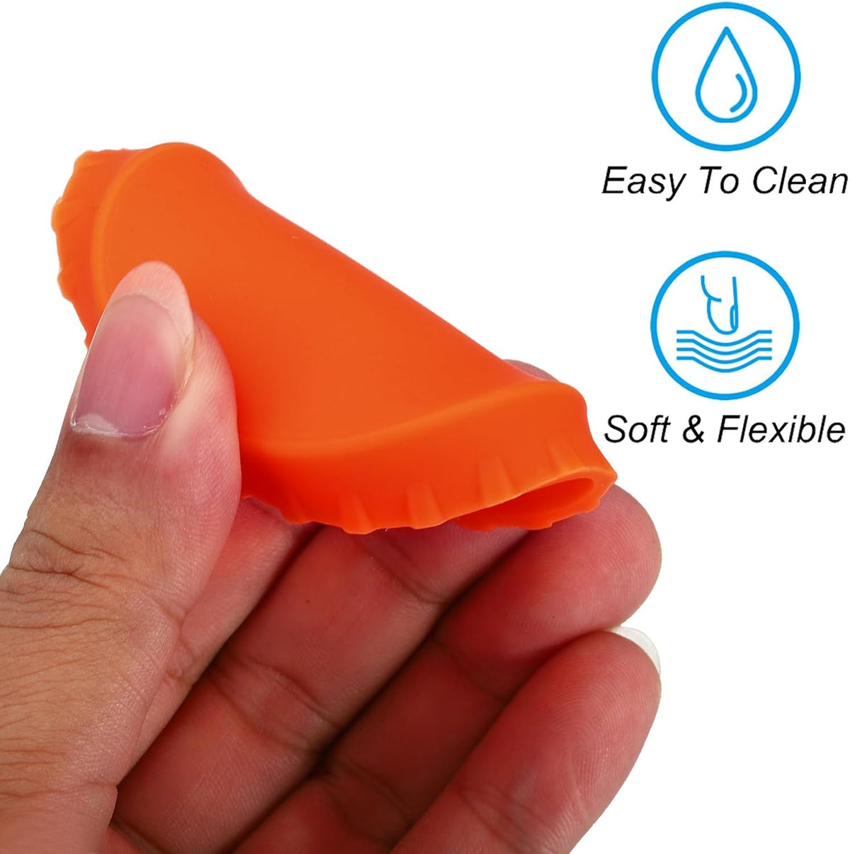 ya 14 9.20 baidi Silicone Soda Can Lids, 10Pcs Re ble Drink Cans Protector Cover Cap Orange-1
