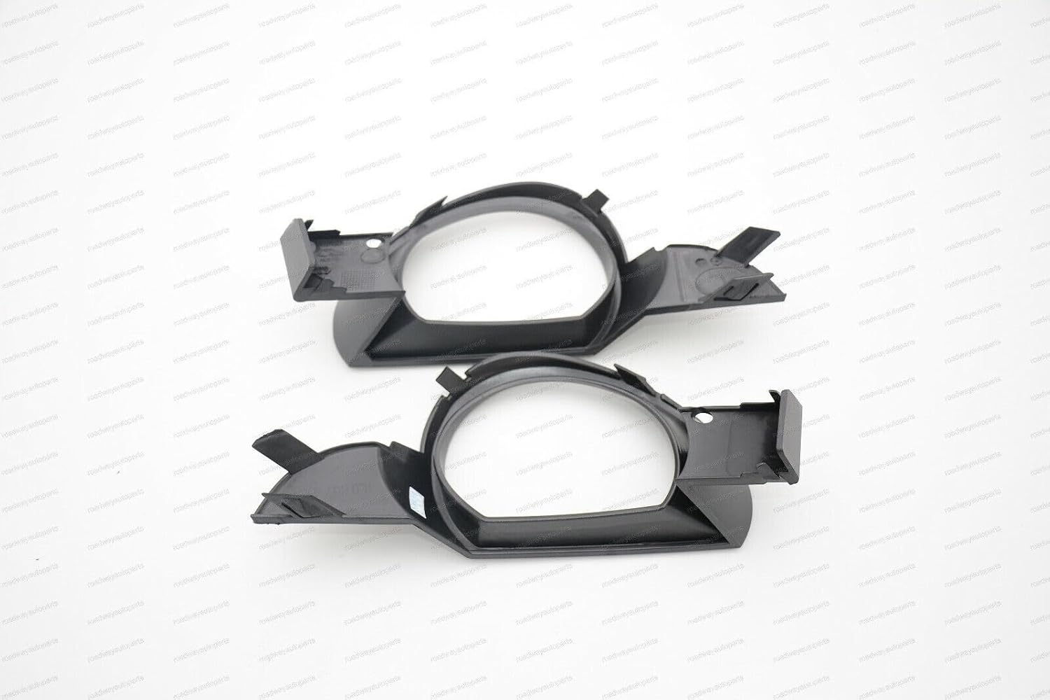 ya 7 8.24 baidi 1Pair Front Bumper Fog Light Lamp Cover Bezel Trim F for Ram e for Audi Q7 2006-2009