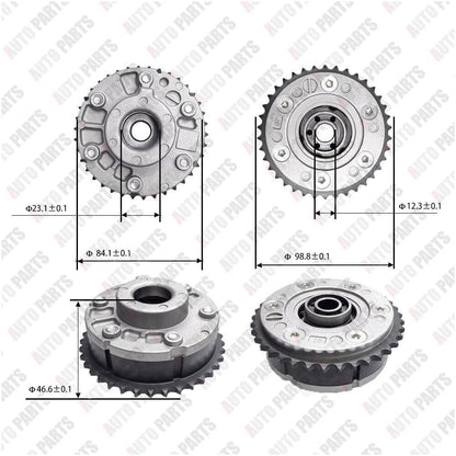 ya 28 10.13 zhengce Intake/VVT Sprockets For 07-16 for BMW Z4 X6 335is N54B30A N53B30A N43B20A