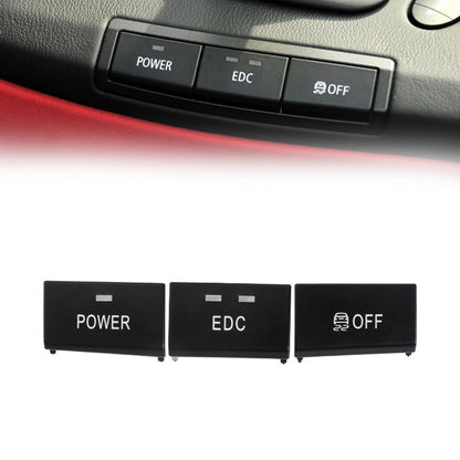 ya 23 10.7 baidi 3pcs Center Console Switch Button Cap for for BMW E90/E92/E93 for M3 61317841136
