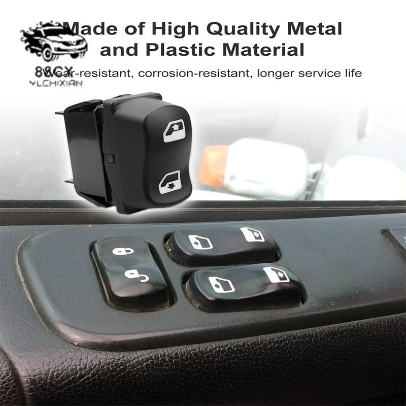 ya 8 8.24 baidi for Peterbilt 1609209 Driver Side Window Control Switch