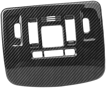 ya 9 10.24 Front Reading Light Lamp Cover Trim for Toyota for Camry 2018-2019 Carbon F