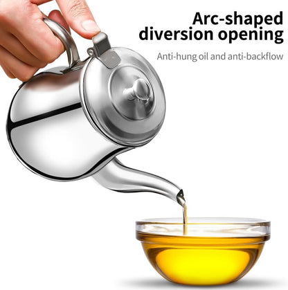 ya 14 9.20 baidi Oil Strainer Pot Bacon Grease Container Oil Dispenser with Removable Strainer-1