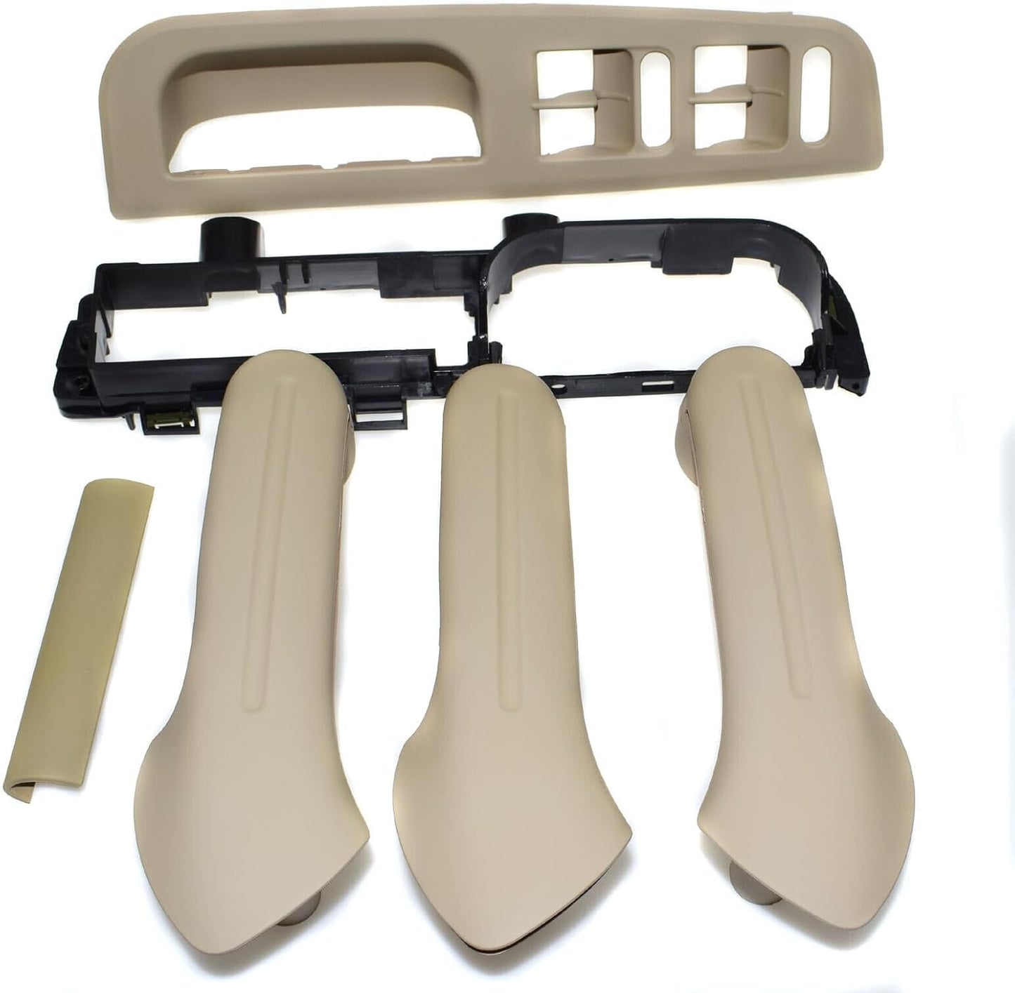 ya 4 8.8.2 Beige Inner Door Handle Cover Bracket Grab Guard f for Ram e Decoration Suitable for Jetta for Golf MK4 6X