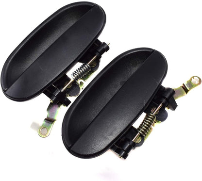 ya 2 8.15 for Hyundai Accent 95-99 Pair of Exterior Door Handles Rear Driver and Passenger Side 