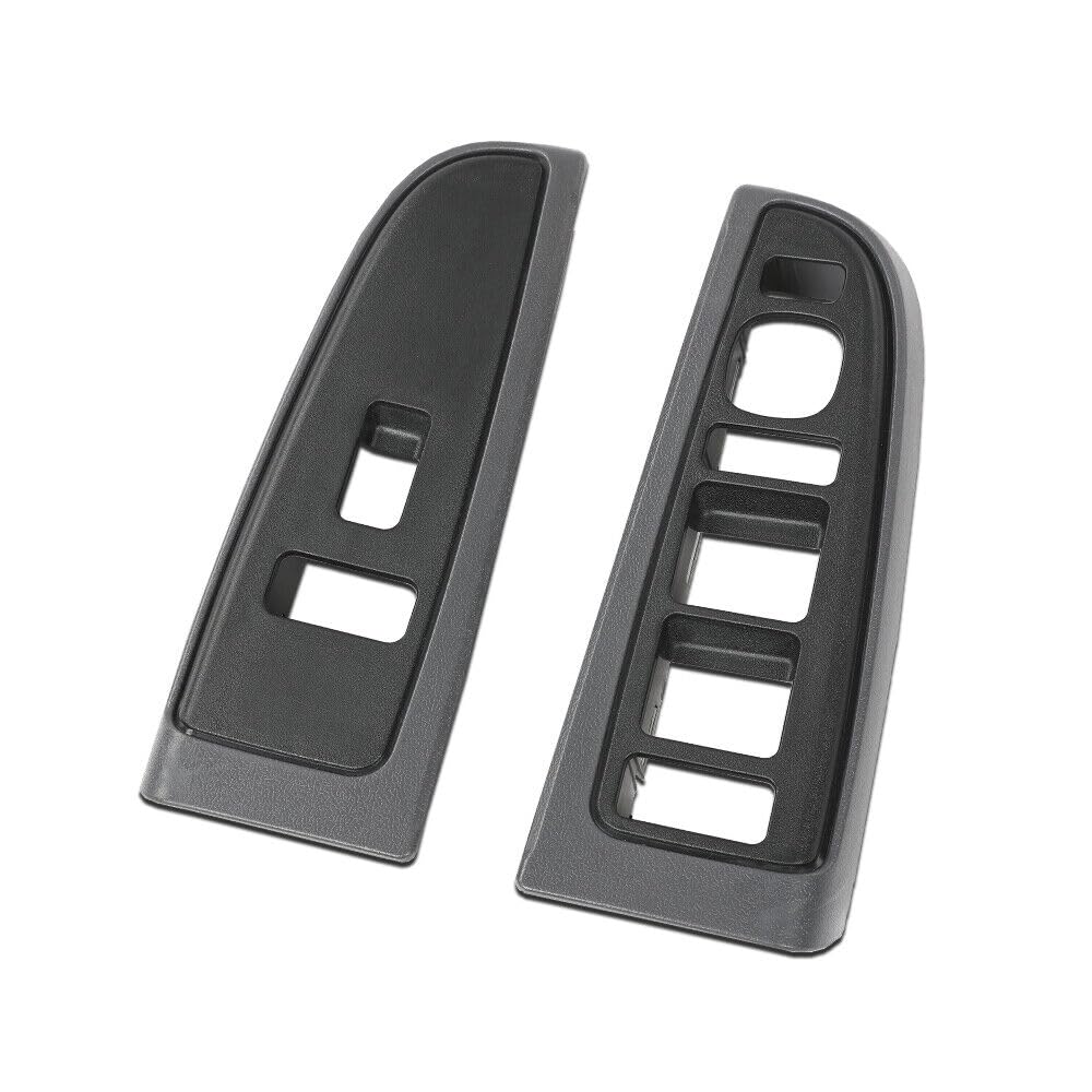ya 6 8.14 Front Dark Gray Window Switch Trim Bezel Fits 2003-2007 Silverado Sierra 