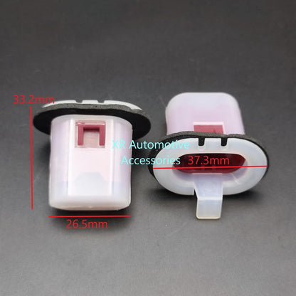 ya 5 8.10 4 Pcs for Nissan for X-TRAIL Qashqai Car Rear Cushion for Seat Fixing Clips 88304-51E00