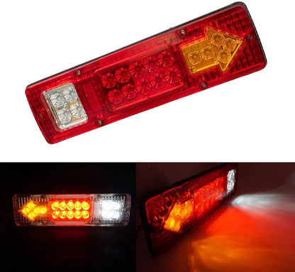 ya 13 9.15 baidi LED Rear Tail Light Brake Reverse Turn Signal Lamp For Car Trailer Tru