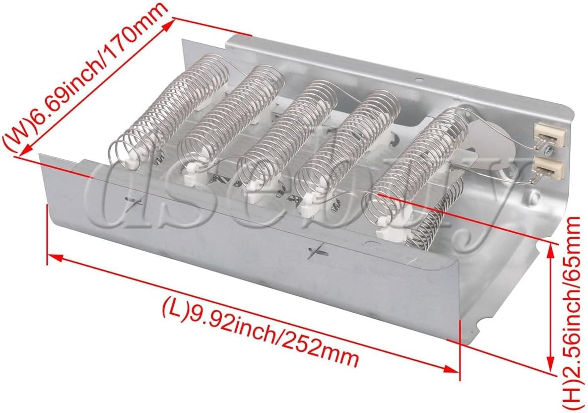 ya 26 10.21 baidi Dryer Heat Element Replace Part 279838 Iron Silver Replacement for
