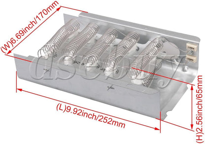 ya 26 10.21 baidi Dryer Heat Element Replace Part 279838 Iron Silver Replacement for