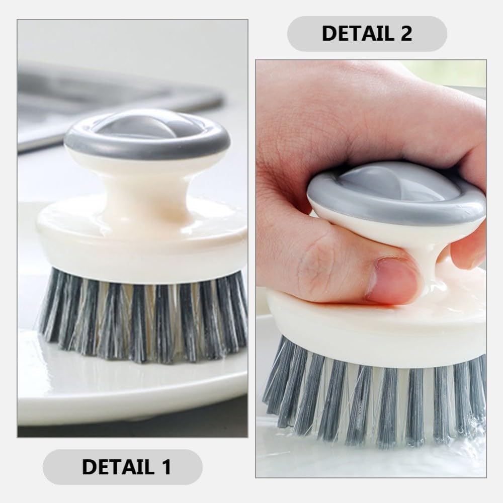 ya 26 10.21 baidi Small Kitchen Brush with Handle Kitchen Cleaning Brush Dish Brush Multi-use