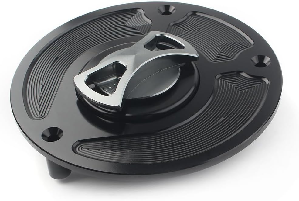 ya 7 8.24 baidi Keyless Fuel Tank Cap Cover for Honda CBR1000RR Fireblade 2000-2019 Titanium
