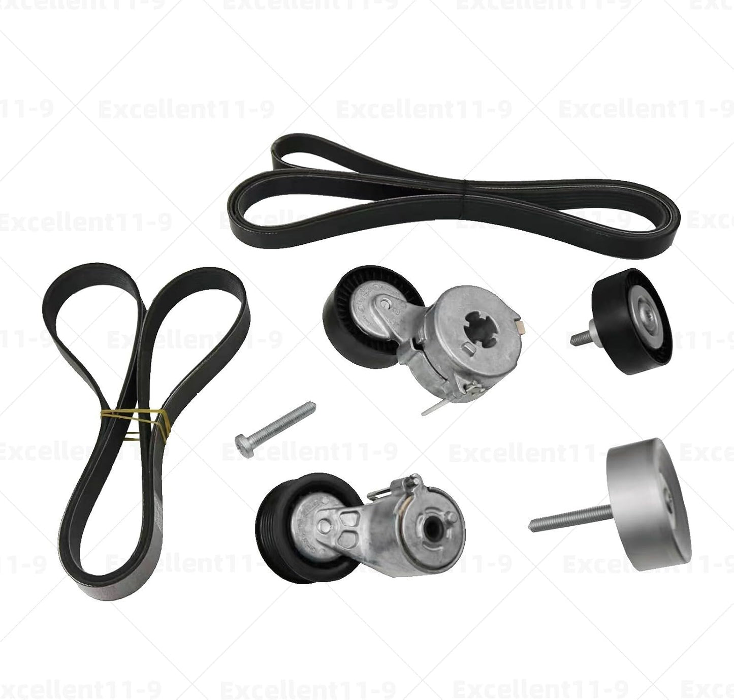 ya 6 8.24 baidi 3.0T Drive Belt Kit for Audi A6 Quattro CAJA CCAA 6PK2456 7PK1270 06E903133Q