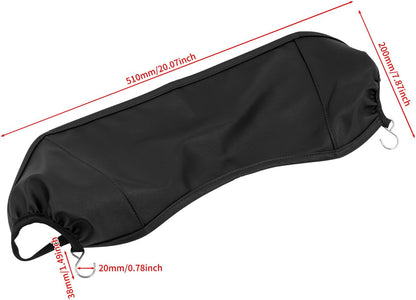 ya 7 8.24 baidi Black Fuel Tank Bra Protector Shield for Harley Electra Road Trike Glide 97-2022