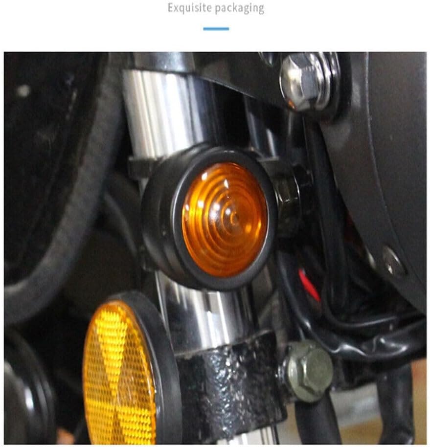 ya 13 9.15 baidi 4 Motorcycle Bulet Turn Signal Taillights for Harley Cafe Racers Bobber Chopper