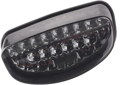 ya 4 8.10 for Suzuki GS500E 1999-02 &GS500F 2004 ABS LED Taillight Integrated Turn Signals