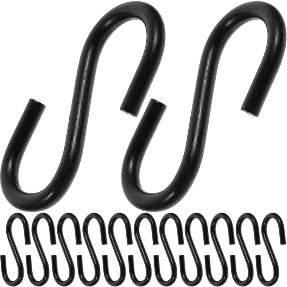 ya 26 10.21 baidi 250 Pcs Hook S-Hook Heavy Duty Iron Hanger Hooks to Closet
