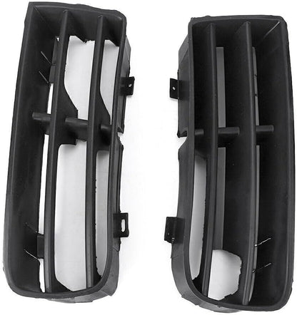 ya 4 8.10 Black Front Lower Corner Bumper Grille for VW for Golf MK4 1997-2006 05 LH+RH Pair