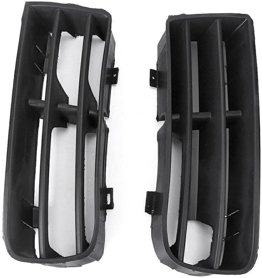 ya 4 8.10 Black Front Lower Corner Bumper Grille for VW for Golf MK4 1997-2006 05 LH+RH Pair