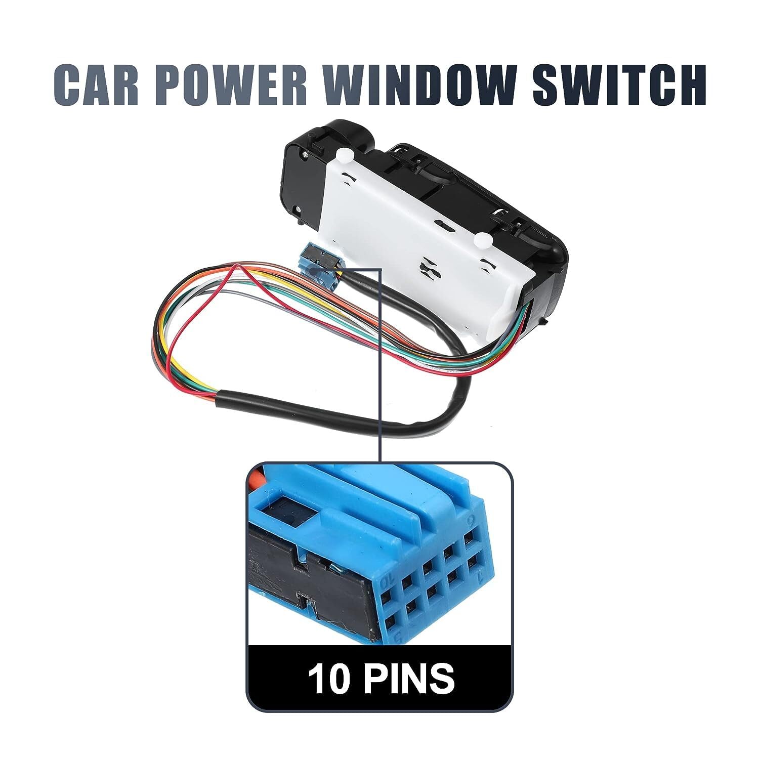 ya 8 8.24 baidi A2098203410 Car Power Window Switch Fit for Mercedes CLK320 CLK350 CLK430 CLK500