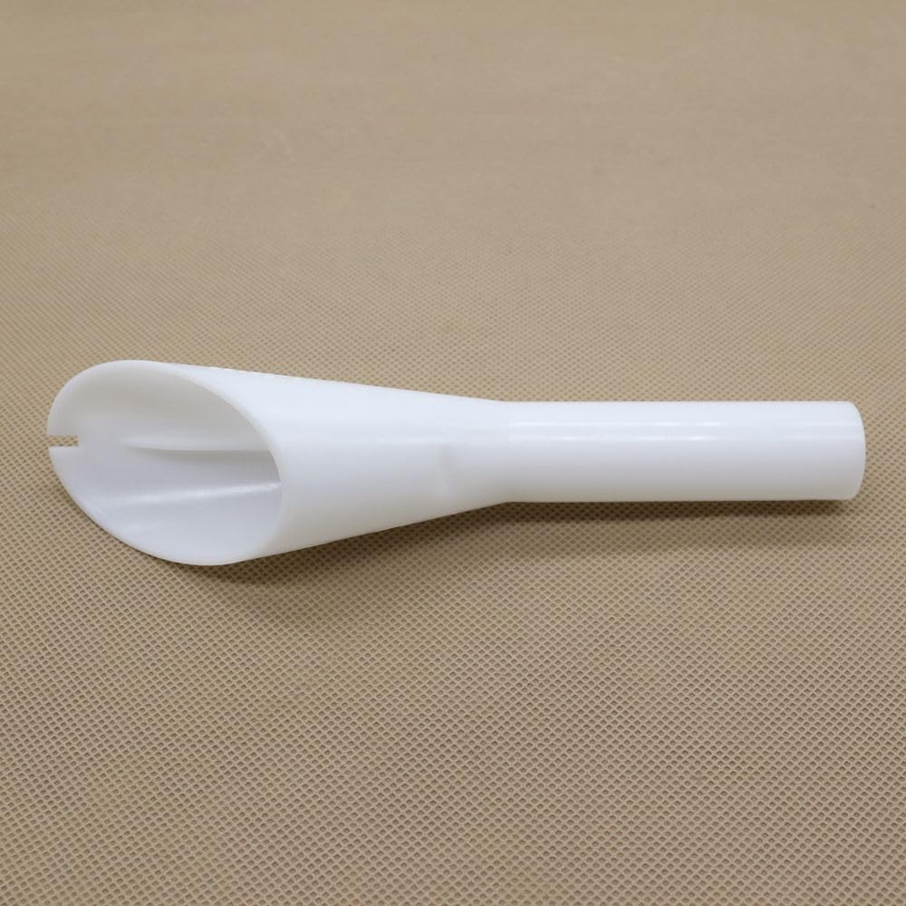 ya 5 8.10 1-Pack Flammable Oil Tank Fill Funnel Adapter White 1782177 1833948 for Ford F-150