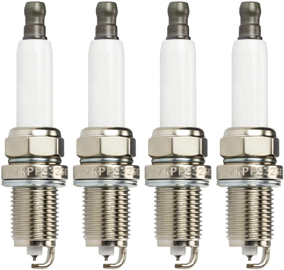 ya 23 10.7 baidi 4x for BMW E60 E63 E64 E65 E66 E53 4.8 Double Platinum Spark Plugs