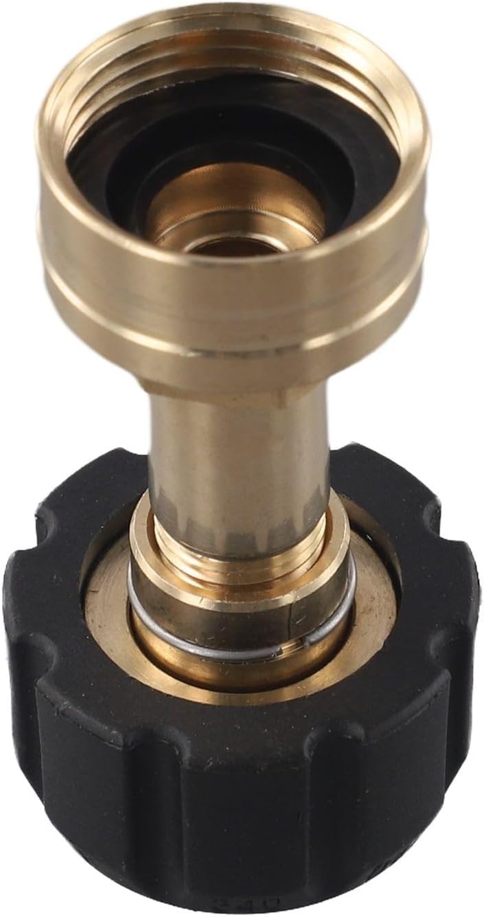 ya 26 10.21 baidi Quick Connect Pressure Washer Adapter M2214mm Garden Hose Compatibility