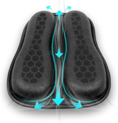 ya 5 8.24 baidi Universal Motorcycle for SEAT Cushion Cover Comfort Gel Pressure Relief Mat Pad NEW