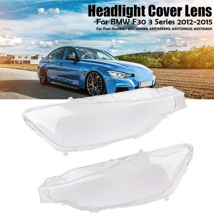 ya 4 8.10 Car Headlight Lens Cover Lenses Left&Right for BMW F30 F31 F35 2013 2014 2015