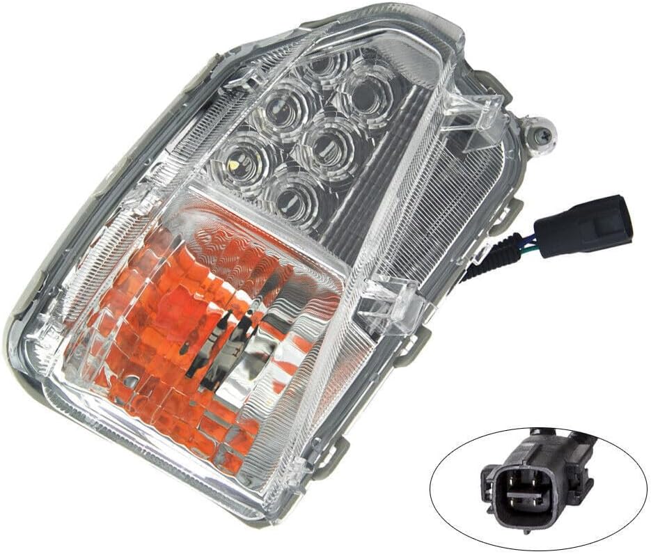 ya 10 9.16 zhengce Fog light indicator cold white light for 12-15 for Toyota Prius plug-in bas