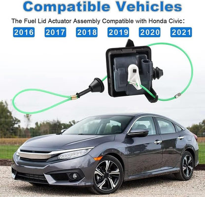 ya 11 9.14 baidiFuel Cap Actuator Gas Valve Assembly Fits 2016-2021 for Honda for Civic 74700TBAA02 BK-