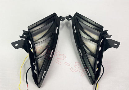 ya 9 10.24 DRL LED Daytime Running Lights Bumper Fog Lights Signals Suitable for Hyundai for Elantra 21-22-