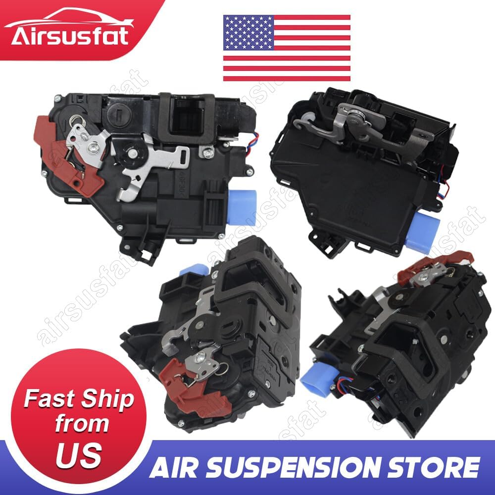 ya 11 9.14 baidi4-Piece Front and Rear Door Latch actuators for Porsche for Cayenne and for VW Touareg 04-09 (USA)