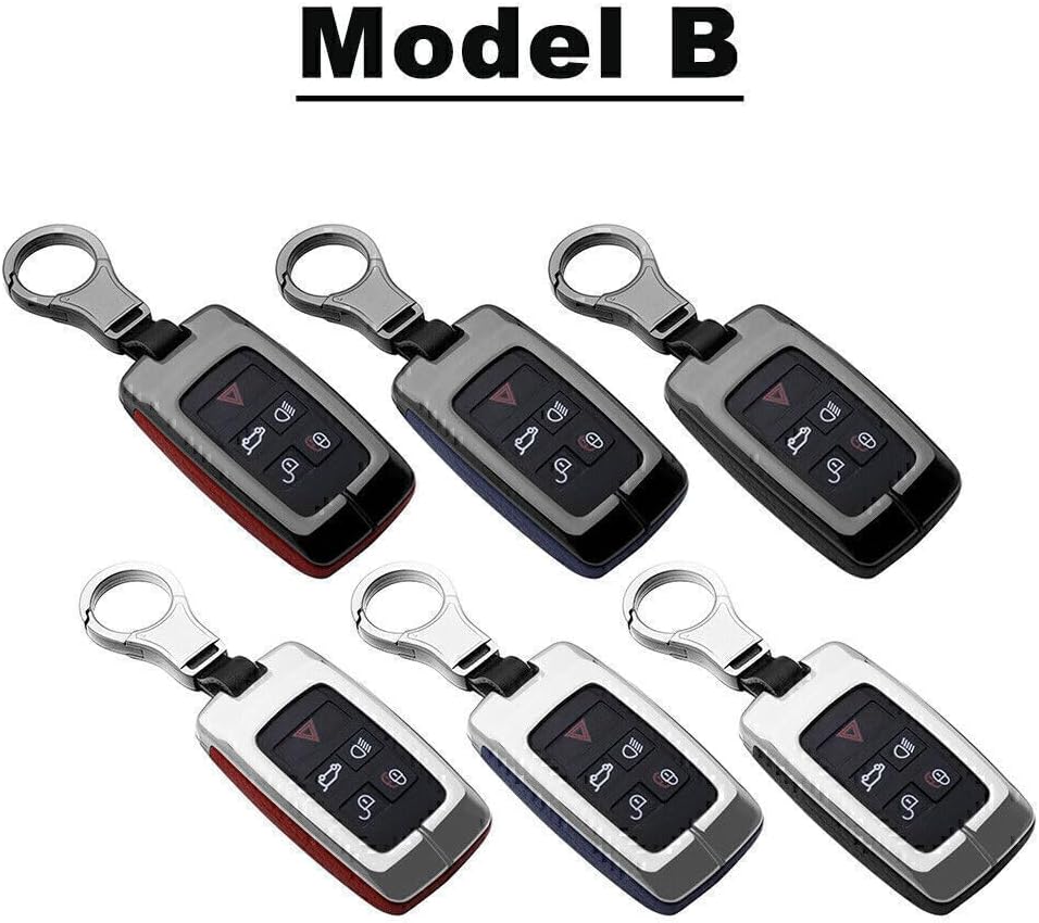 ya 5 8.24 baidi for Land Rover Discovery for Range for Rover/for Jaguar Leather Key Fob Case Cover Shell