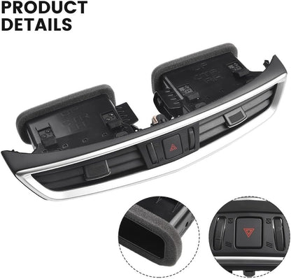 ya 10 9.16 baidi 1*Center for Dash Vent Assembly for for Nissan -Rogue Sport 2017-2020 68750-6MA0A